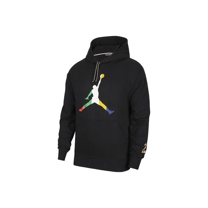 Jordan Men's Black Pullover Hoodie Sweatshirt Tops Cz5430-010 Cm