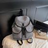 Cross-Border 2025 Plaid Commuter Backpack - Large Capacity, Versatile Schoolbag