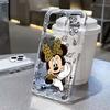 Phone Case For Samsung Galaxy S26 S25 S24 S23 S22 S21 S20 FE Note20 Note10 Edge Plus Ultra Lite 5G Clear Leopard Minnies Mickeys