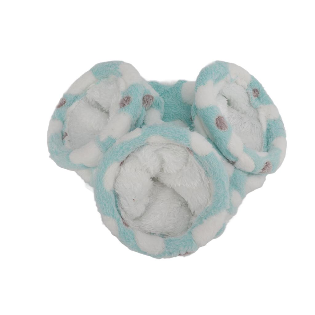 3-Wege Hamstertunnel Warm Gemütlich Kleintier Plüschröhre für Chinchilla Meerschweinchen FrettchenLove Grün 27x9cm 10.6x3.5in