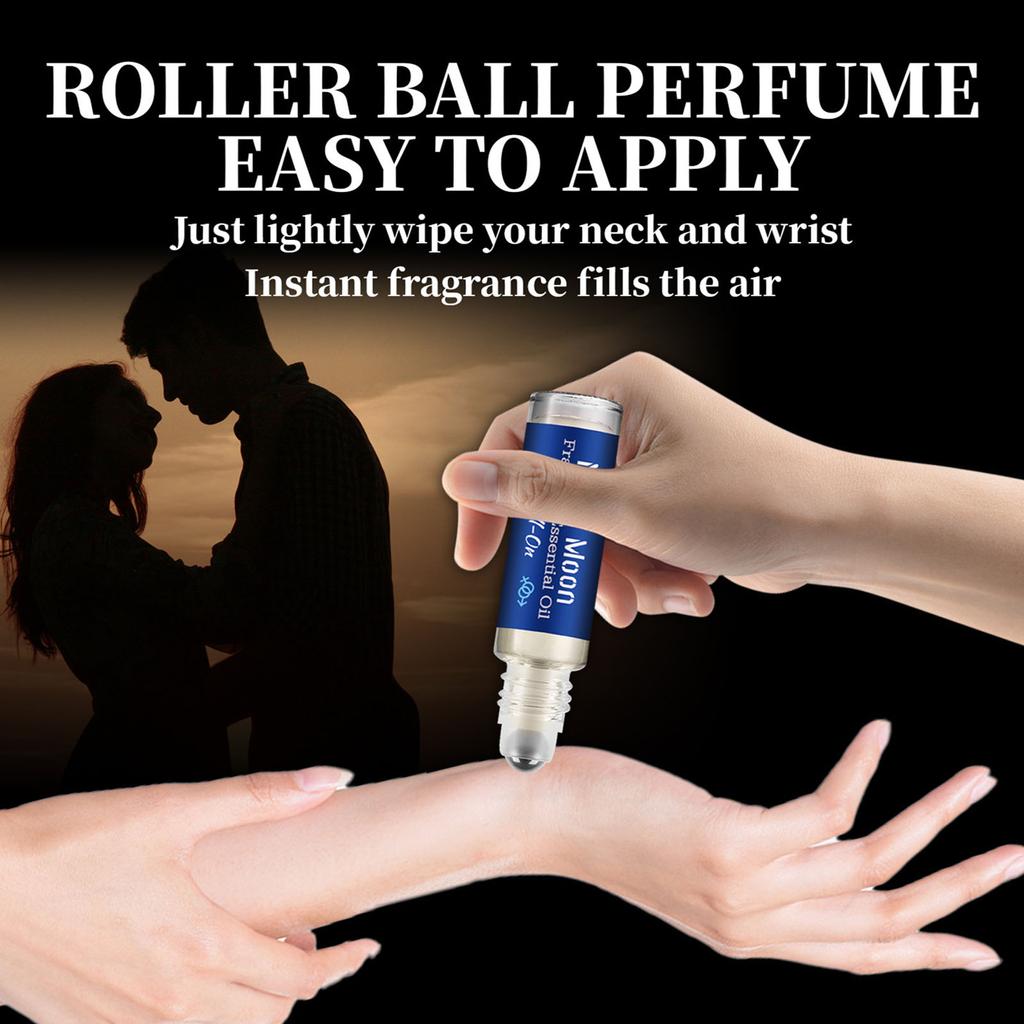 Uncommon Delicate Fragrance Oil Roller Ball for Women - Caters To Exclusive and Fresh Aroma for Wrists and Neck