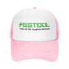 Custom Fashion Festool Logo Baseball Cap for Unisex Women Adjustable Trucker Hat Sports Snapback Caps