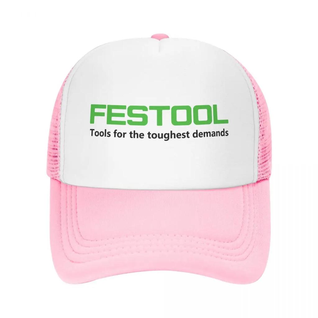 Custom Fashion Festool Logo Baseball Cap for Unisex Women Adjustable Trucker Hat Sports Snapback Caps