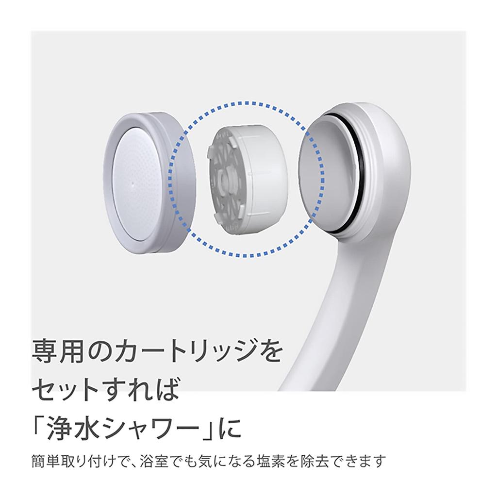 Takagi Shower Comfortable Shower Water No Tools Easy To Install JSA022 Head, WT, Saving, Required,