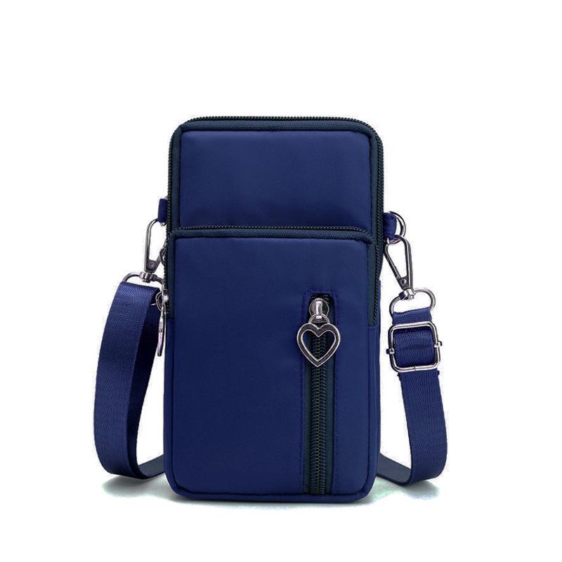2024 Korean Style Women's Crossbody Phone Bag & Coin Purse - Vertical Mini Design