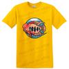 Buntes Fischdesign T-Shirt für Wasserliebhaber Vintage Tee Grafikkunst