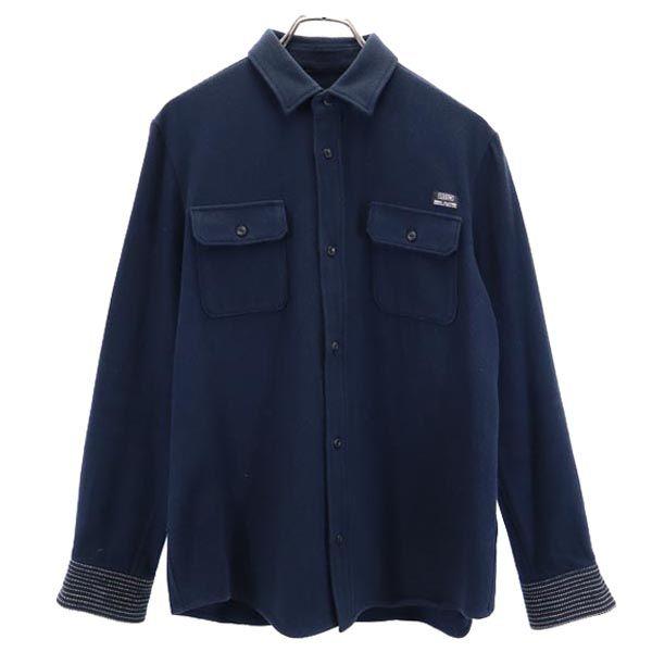 UNDERCOVER Made in Japan Cotton Long sleeve shirt 2 Navy blue Men's Used