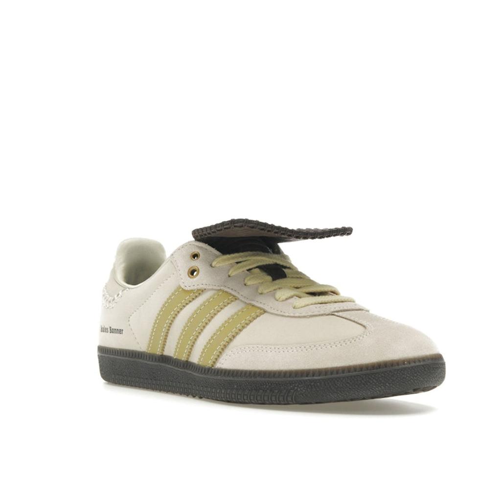 Wales Bonner x Adidas Samba Ecru Tint Yellow Unisex Tenisky Krémová Téměř žlutá Tmavě hnědá ID0217