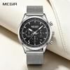 Luxury Business Watches for Men Waterproof Men's Casual Quartz Wristwatch Chronograph Date Clock 24-hour Relogio Masculino 2153
