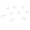 20PCS Plastic Guitar Switch Tips White/Yellow/Black Switch Knob Cap  Guitar Accessories