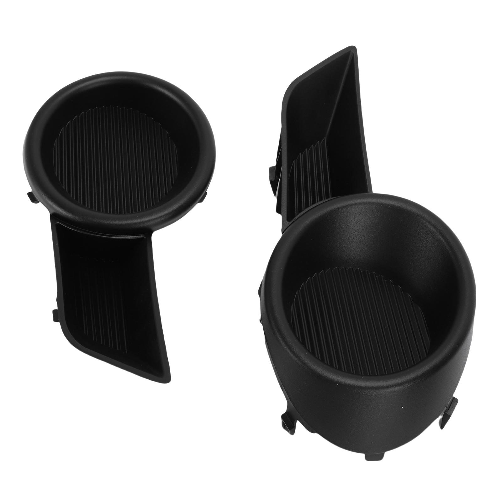 

Front Bumper Fog Light Cover, Black Color, Decoration for 2008-2016