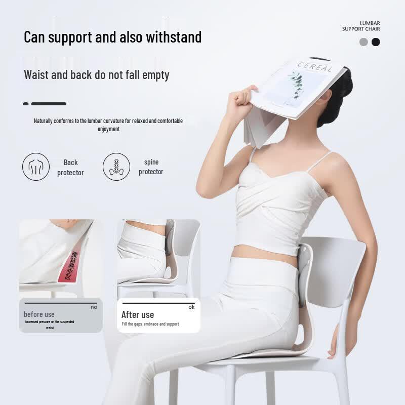 Jiancheng Dual-Wing Breathable Lumbar Support Cushion CN plug (adapter included)