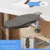 Ergonomic Computer Desk Arm Rest Pad Wrist Rest Support for Keyboard Armrest Extender Rotating Mouse Pad Holder Rack