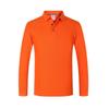 Huisiyuan Men's Thickened Relaxed Fit Long Sleeve Polo Shirt