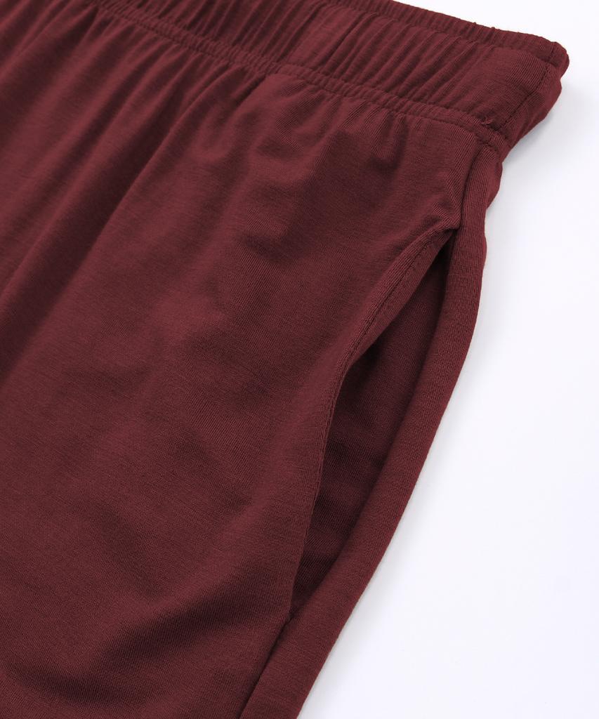 Deodeulimeo Cool Slime Shorts Burgundy