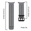 Bracelet Compatible For Samsung Galaxy Ultra 47mm Soft Breathable Two-Color Watchstraps for Samsung Galaxy Ultra 47mm Watchband