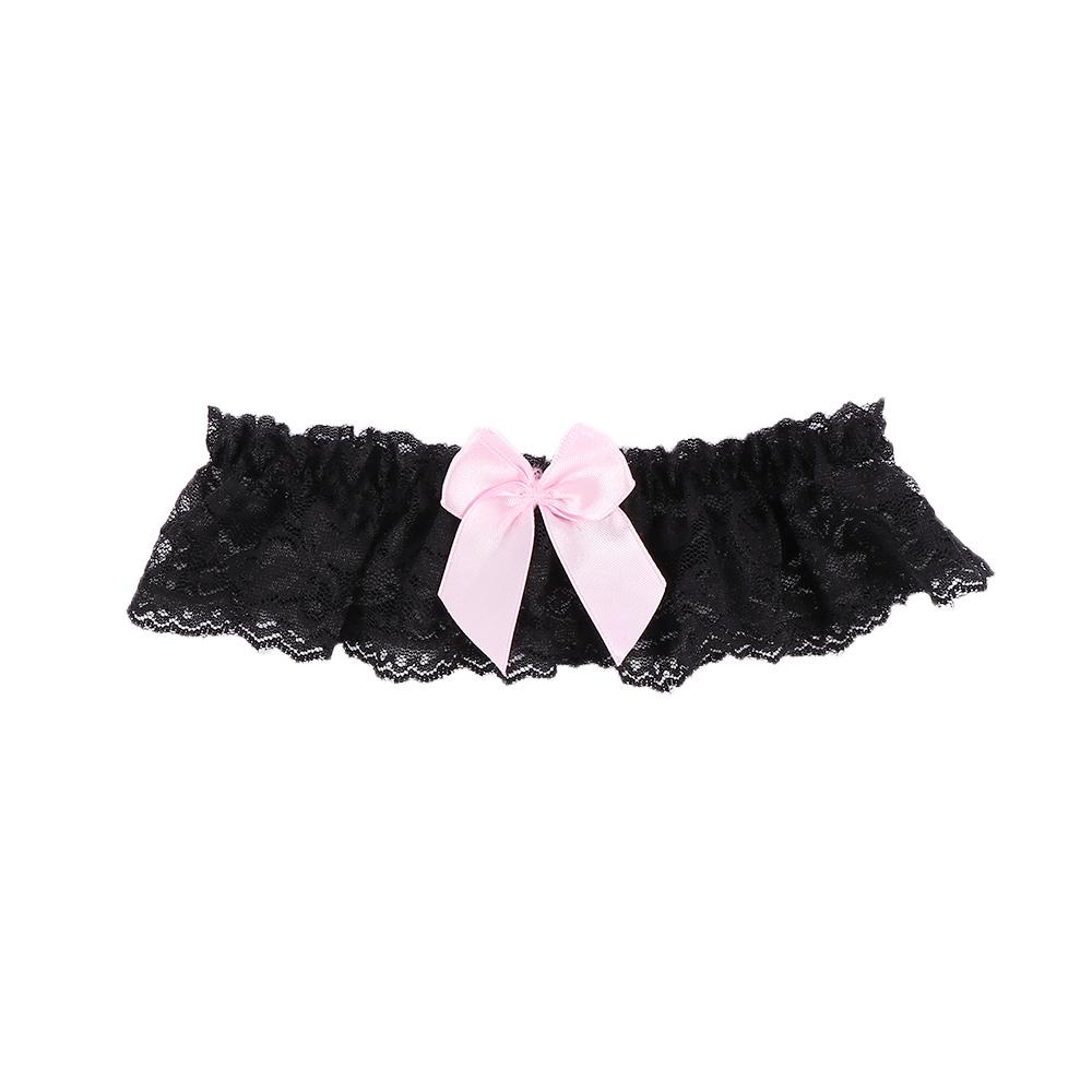 Bella donna sposa matrimonio coscia fiocco giarrettiera cintura fiocco gamba anello pizzo sexy