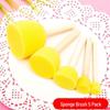 Children's Round Sponge Brushes for Art & Painting - Mushroom Head Tools for DIY Graffiti and Kindergarten Use
