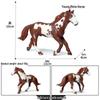 Children's Prancing Horse and Jockey Toy Set