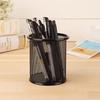 Round Mesh Pencil Pen Stationery Holder Container Organizer Office Supplies