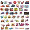 10/30/50pcs  Cars Lightning Mcqueen Cartoon Graffiti Stickers Anime Decals Toys Cool DIY Skateboard Phone Stationery