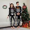Christmas Family Matching Pajamas Set Santa Letter Print Homewear Parents Kids Pets