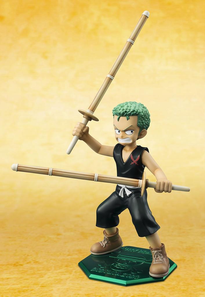 Excelente Modelo MILD Portrait of Pirates One Piece Roronoa Aproximadamente Figura de PVC CB-R2 Zoro, 125 mm, Prepintada