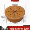 Desktop Decorative Cable Management and Sealing Cover for Desk Cable Holes