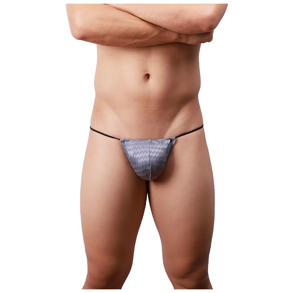 Men Sexy Underwear Shorts Solid Underpants Pouch Soft Cotton Briefs Panties