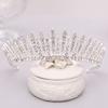 European and American Crystal Crown Headbands  Bridal Wedding Tiaras  Performance Tiaras