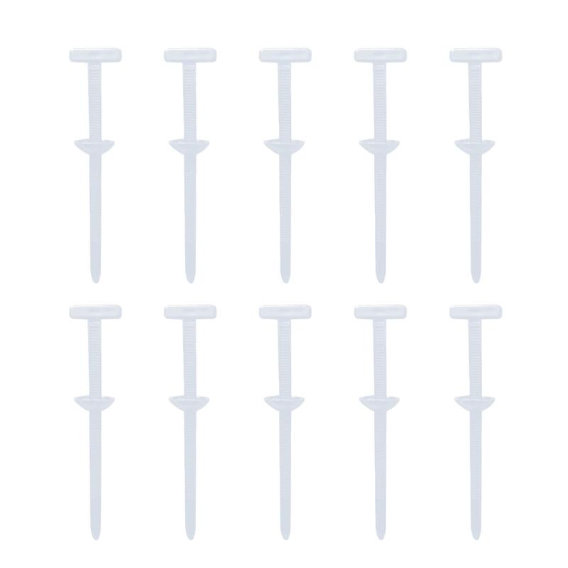 Auto Locking Plastic Fasteners No Tool Required Car Maintenance Wire Tie Set Reusable Nylon Straps for Home Office