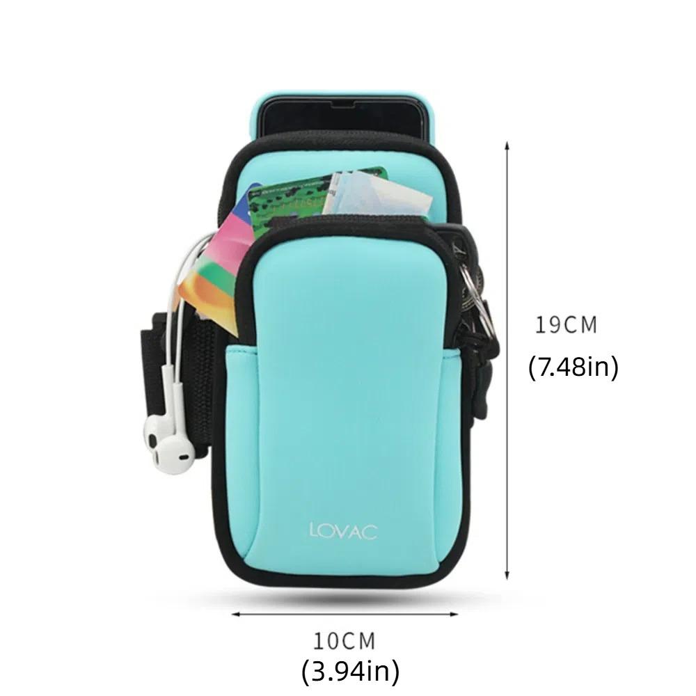 Case Cover Wrist Phone Bag Protective Sports Arm Bag Storage Organizer Running Phone Bag Universal