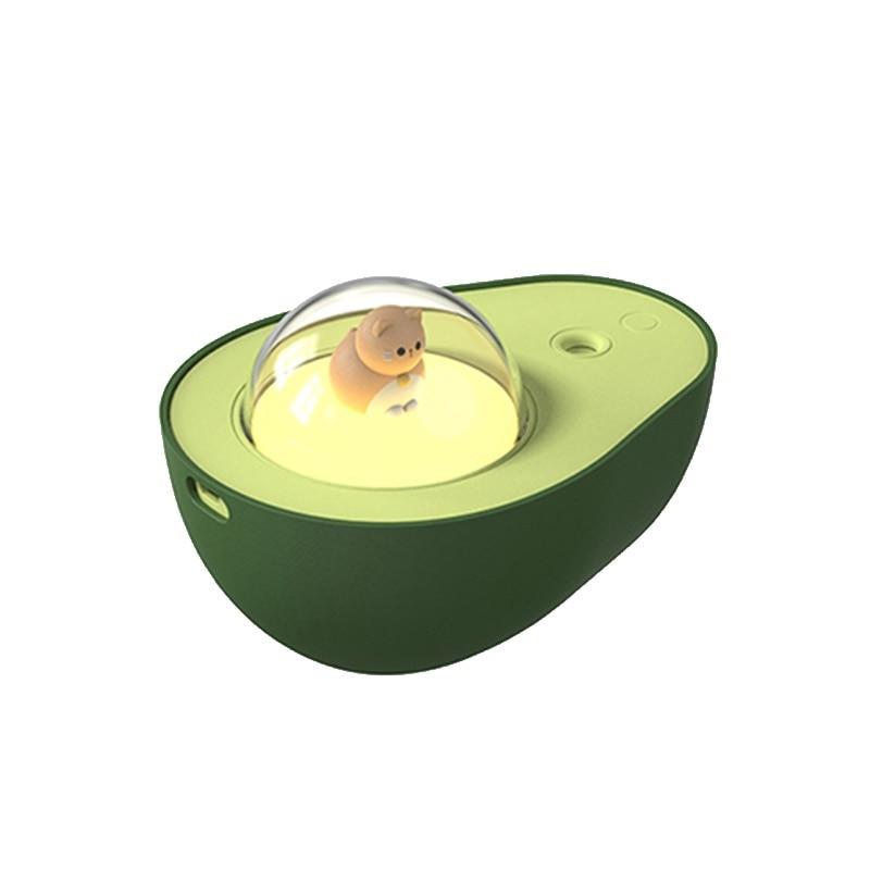 Cute Pet Food Humidifier AVOCADO MINI Home Ultrasonic Aromatherapy Diffuser Portable Air Humidifier USB for Home Office | Humidifiers
