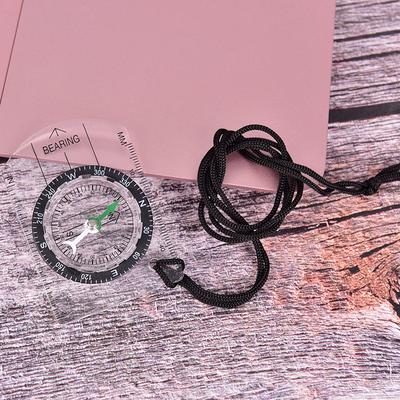 1Pc Outdoor Hiking Camping Compass Map Scale Ruler Multifunctional Equipment