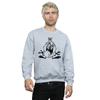 Looney Tunes Mens Taz Large Head Sweatshirt