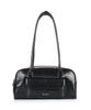 Nick&Nicole Nicole Pocket Leather Baguette Bag_Black