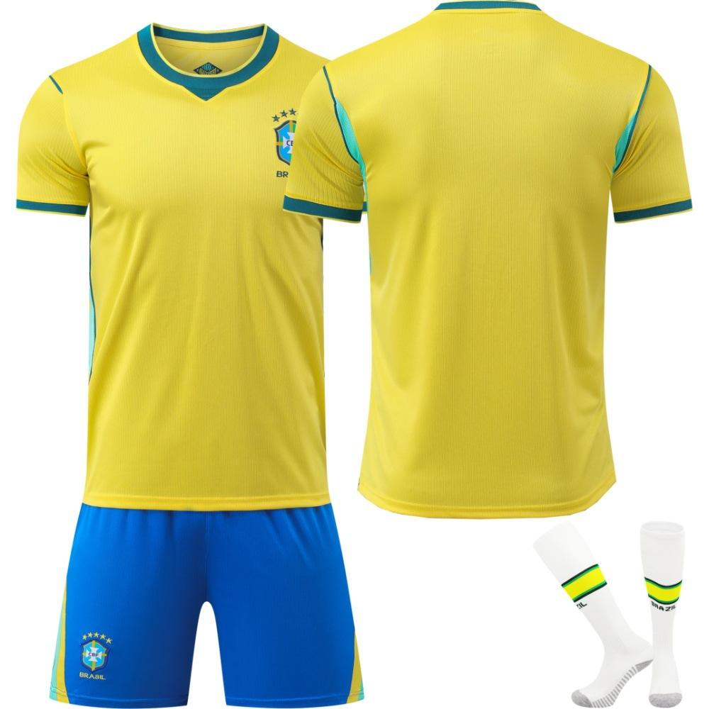 Mistrovství světa 2026 Brazílie Ne. 10 Neymar 7 Vinicius Dětský dres Dospělý set