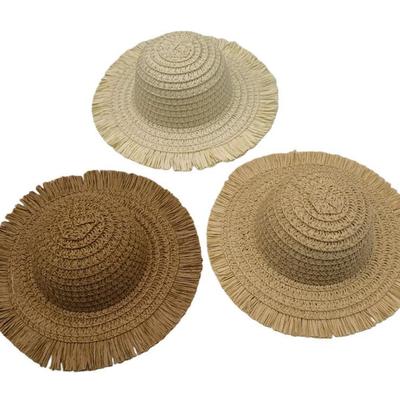 Mini Labubu Doll Straw Hat - Pendant Cloth Blind Box Accessory