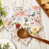 Wildfloral Cloth Napkin Vintage Wildflower Dinner Napkin Reble Kitchen Table Top Collection for Farmhouse Party Dining Table Decor, Set of 4, 18 x 18