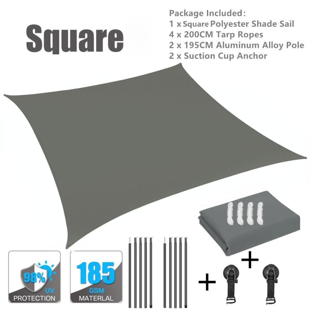 Markise Wasserdichte Plane Zelt Schatten Outdoor Camping Auto Markise Seite Pergola Auto Heckzelt Vordach für Wohnmobil Wohnmobil SUV