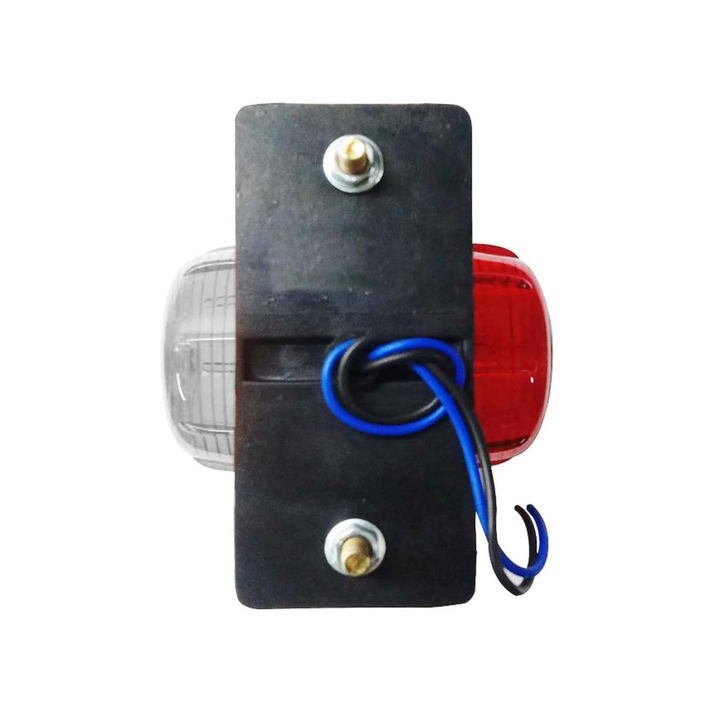 24v Top Roof Running Lights Replacement for Trucks | Trailers | Semi-trailer | Dump | Truck | Special Vehicle | Universal Vehicles etc (Red/Amber)