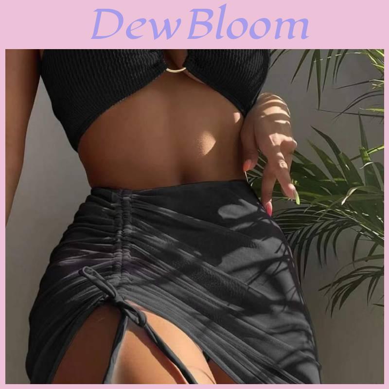 Elegant European Style Bikini Swimsuit With Padding For Water Sports And Beach Wear