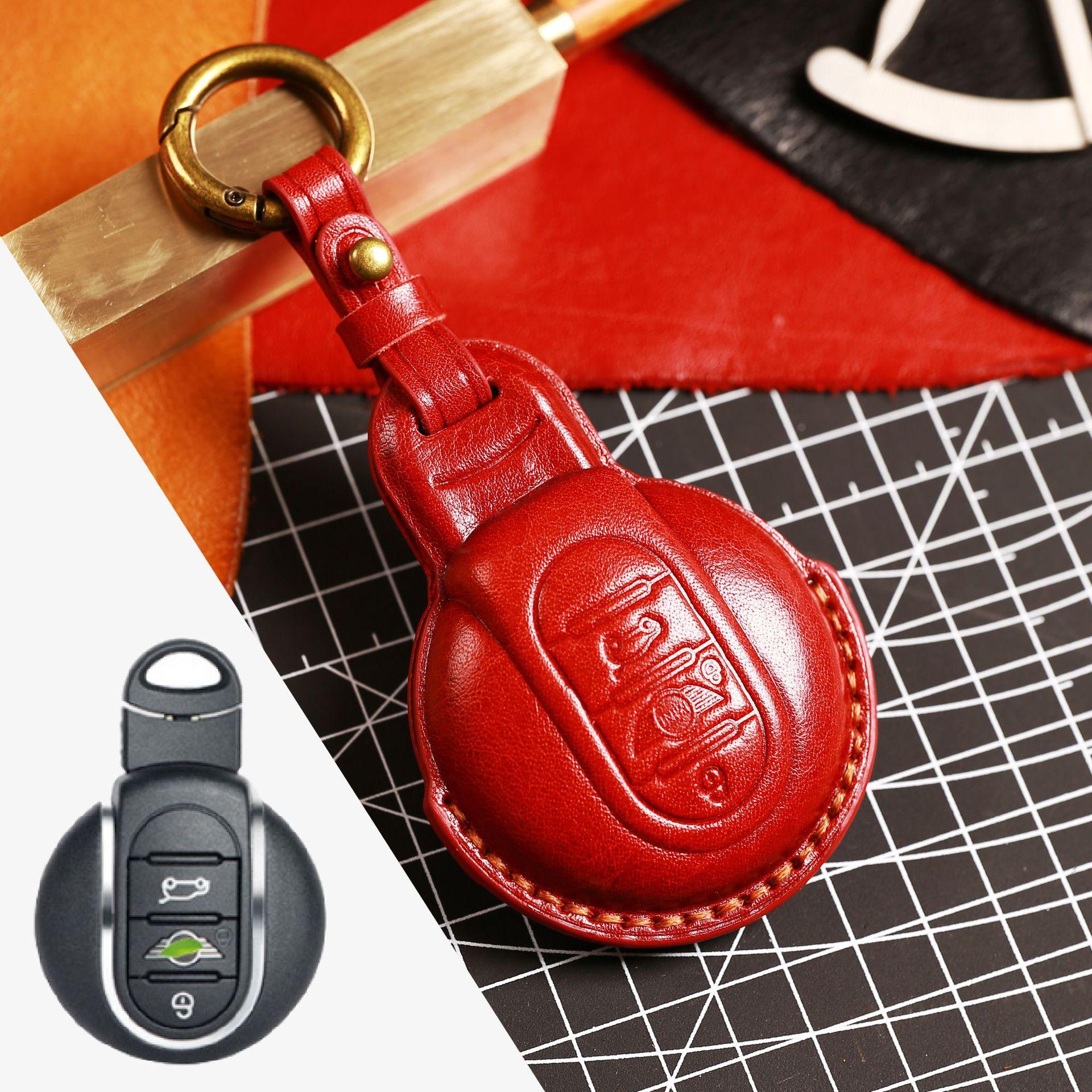 

The Shelf Key Case Is Suitable For Bmw Mini Key Case Women S Cute Car Key Case красный