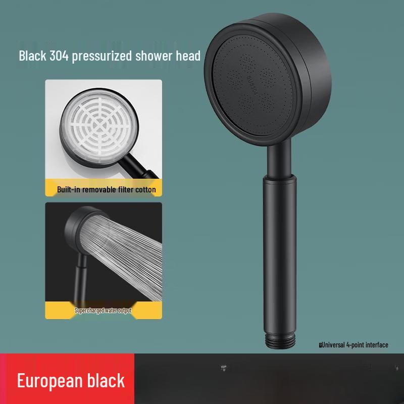 

LANGZHIWEN Pressurized Filter Handheld Shower Head
