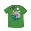Tom and Jerry Womens/Ladies Christmas Greetings Cotton Boyfriend T-Shirt