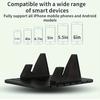 Silicone Car Dashboard Pad with Phone Holder - Multi-Functional Anti-Slip Grip Detachable Seat Desktop Bracket
