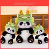 Panda Drachen Plüschtier mit Drachenhut Dekoration Für Kinder Baby Schlafkomfort