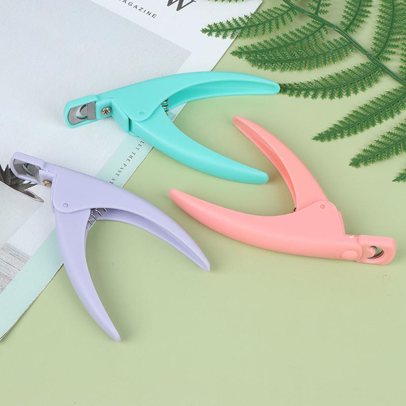 Diy French Uv Gel False Fake Nail Salon Manicure Art Tip Toe Cutter Clipper