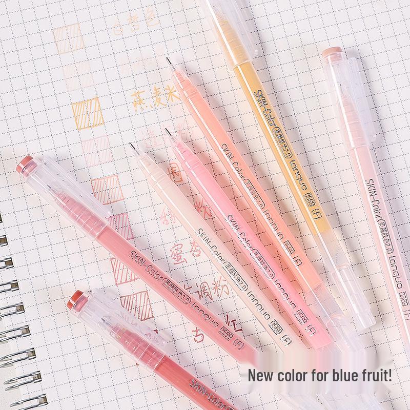 Stackable Colored Neutral Pens - Beauty Skin Tones & New Shades for Students & Children’s Art & Diaries
