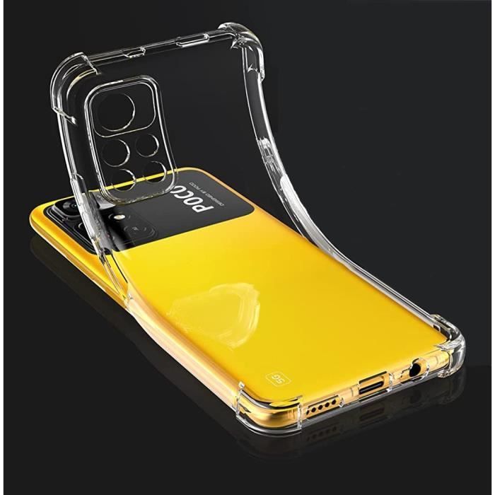 Coque - Phonillico® - Xiaomi POCO M4 PRO 5G - Silicone Souple - Ultra Slim - Transparent
